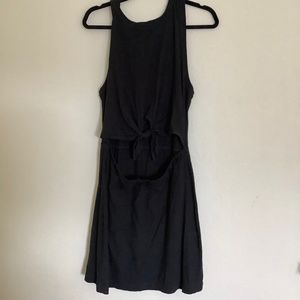 Black American Eagle/Aerie swimsuit coverup dress